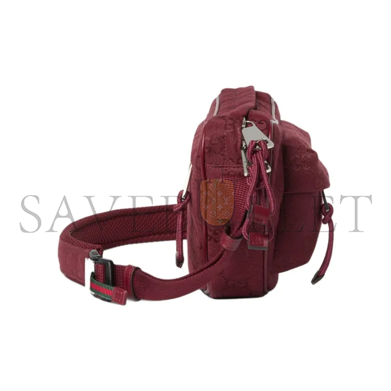 GUCCI GG CANVAS LARGE SLINGBAG 802096 (34*15*10cm)